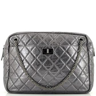 Chanel Reissue Camera Bag Quilted Aged Calfskin Large