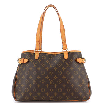 Louis Vuitton Batignolles Handbag Monogram Canvas Horizontal
