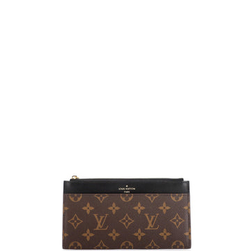 Louis Vuitton Slim Purse Monogram Canvas