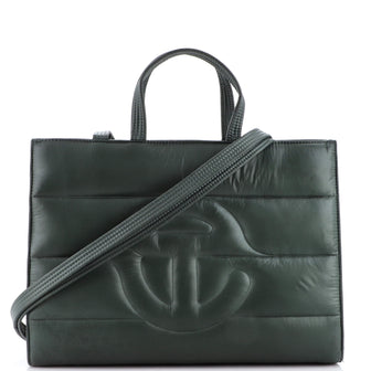 Telfar Moose Knuckles Shopping Tote Quilted Nylon Medium