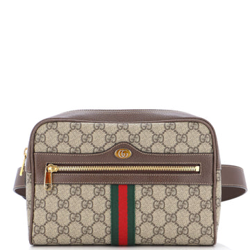 Gucci Ophidia Belt Bag GG Coated Canvas Medium