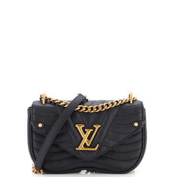 Louis Vuitton New Wave Chain Bag Quilted Leather PM