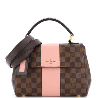 Louis Vuitton Bond Street Handbag Damier with Leather BB