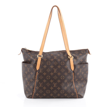 Louis Vuitton Totally Handbag Monogram Canvas MM Brown