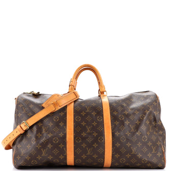 Louis Vuitton Keepall Bandouliere Bag Monogram Canvas 55
