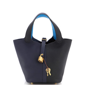 Hermes Picotin Lock Bag Clemence PM