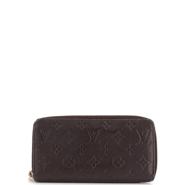 Louis Vuitton Zippy Wallet Monogram Empreinte Leather