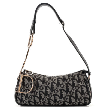 Christian Dior Vintage Charm Pochette Diorissimo Canvas