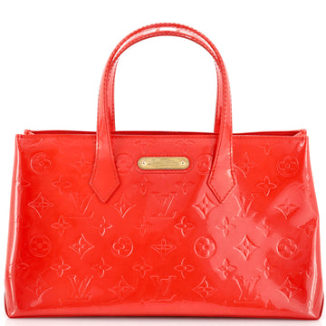 Louis Vuitton Wilshire Handbag Monogram Vernis PM