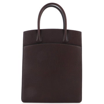 Hermes White Bus Bag Leather 30
