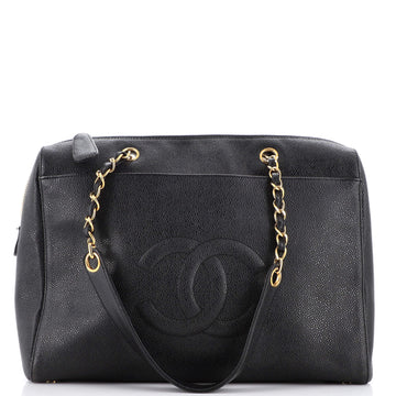 Chanel Vintage Timeless Zip Tote Caviar Medium