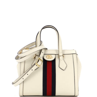 Gucci Ophidia Top Handle Tote Leather Small
