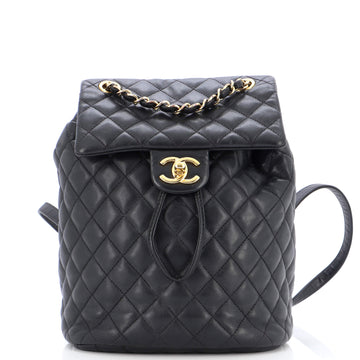 Chanel Urban Spirit Backpack Quilted Lambskin Small