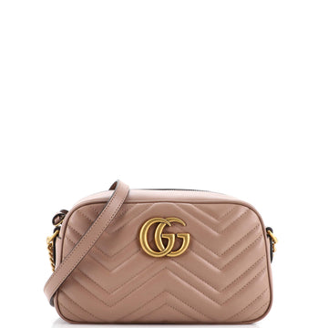 Gucci GG Marmont Shoulder Bag Matelasse Leather Small