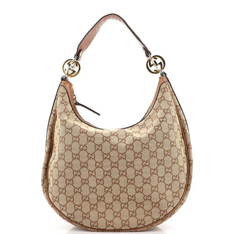 Gucci Twins Hobo GG Canvas Medium