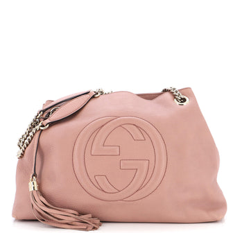 Gucci Soho Chain Strap Shoulder Bag Leather Medium