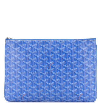 Goyard Senat Zip Pouch Coated Canvas MM