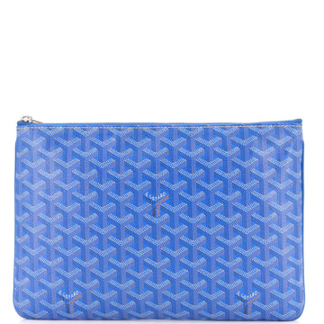 Goyard Senat Zip Pouch Coated Canvas MM