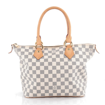 Louis Vuitton Saleya Handbag Damier PM White 2113401