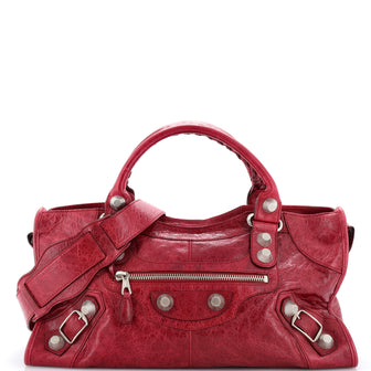 Balenciaga Part Time Giant Studs Bag Leather