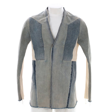 Rick Owens Men's Larry Fogpocket Jacket Denim