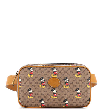 Gucci Disney Mickey Mouse Belt Bag Printed Mini GG Coated Canvas Small