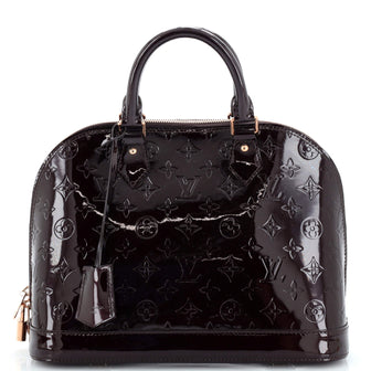 Louis Vuitton Alma Handbag Monogram Vernis PM