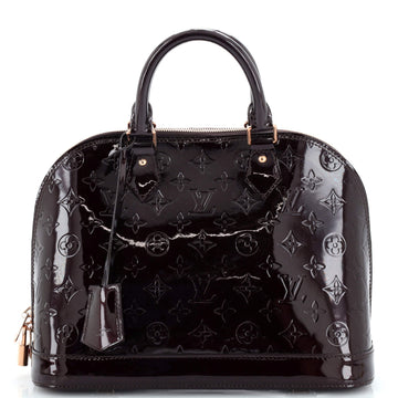 Louis Vuitton Alma Handbag Monogram Vernis PM