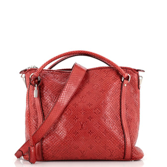 Louis Vuitton Antheia Ixia Handbag Python PM