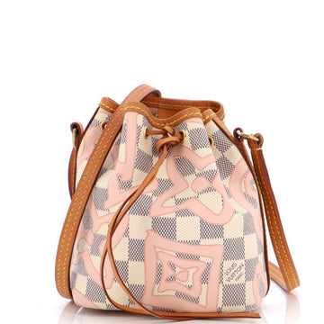 Louis Vuitton Noe Handbag Limited Edition Damier Tahitienne Nano