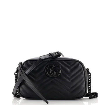 Gucci GG Marmont Shoulder Bag Matelasse Leather Small