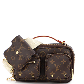 Louis Vuitton Utility Crossbody Bag Monogram Canvas