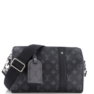 Louis Vuitton City Keepall Bag Monogram Eclipse Canvas