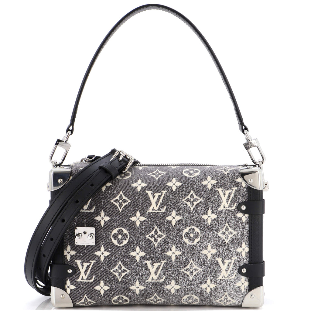 M21460 Louis Vuitton Monogram Jacquard Denim Side Trunk Bag