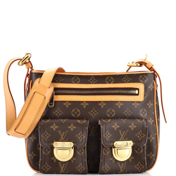 Louis Vuitton Hudson Handbag Monogram Canvas GM