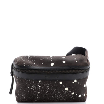 Saint Laurent City Belt Bag Printed Canvas