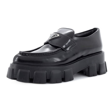 Prada Women's Monolith Loafers Leather