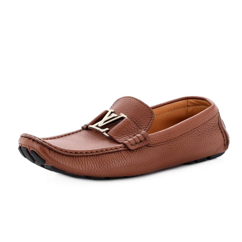 Louis Vuitton Brown Leather Monte Carlo Loafers