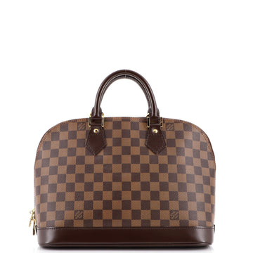 Louis Vuitton Vintage Alma Handbag Damier PM