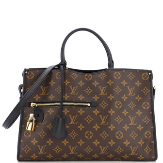Louis Vuitton Popincourt NM Handbag Monogram Canvas MM Brown 211470221