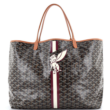Goyard Saint Louis Tote Printed Coated Canvas PM
