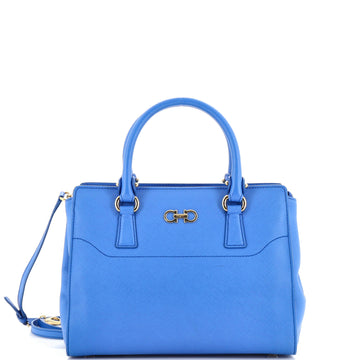 Salvatore Ferragamo Gancini Convertible Tote Leather Medium