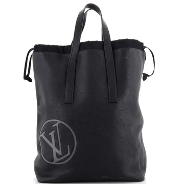 Louis Vuitton Cabas Light Drawstring Bag Initials Taurillon Leather