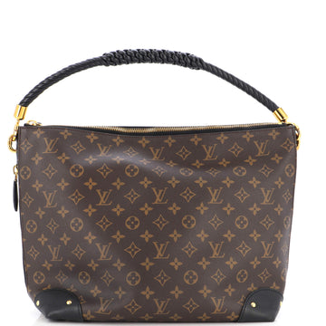 Louis Vuitton Triangle Softy Bag Reverse Monogram Canvas