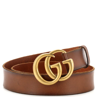 Gucci GG Marmont Belt Leather Wide