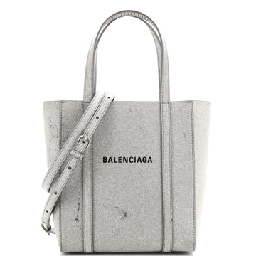 Balenciaga Everyday Tote Glitter Leather XXS