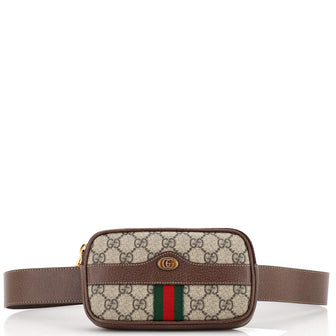 Gucci Ophidia Belt Bag GG Coated Canvas Mini