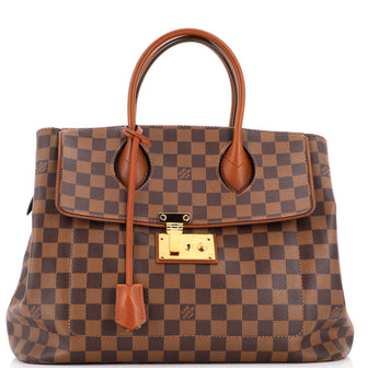 Louis Vuitton Ascot Handbag Damier