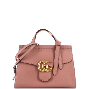 Gucci GG Marmont Top Handle Bag Leather Small