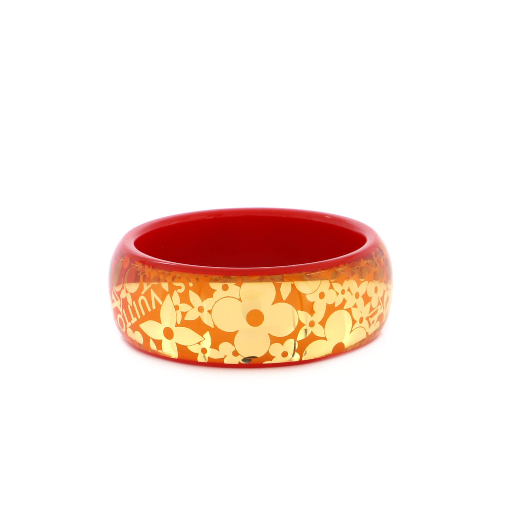 LOUIS VUITTON Bangle Brasserie Tropical Cocktail Synthetic resin Red W –